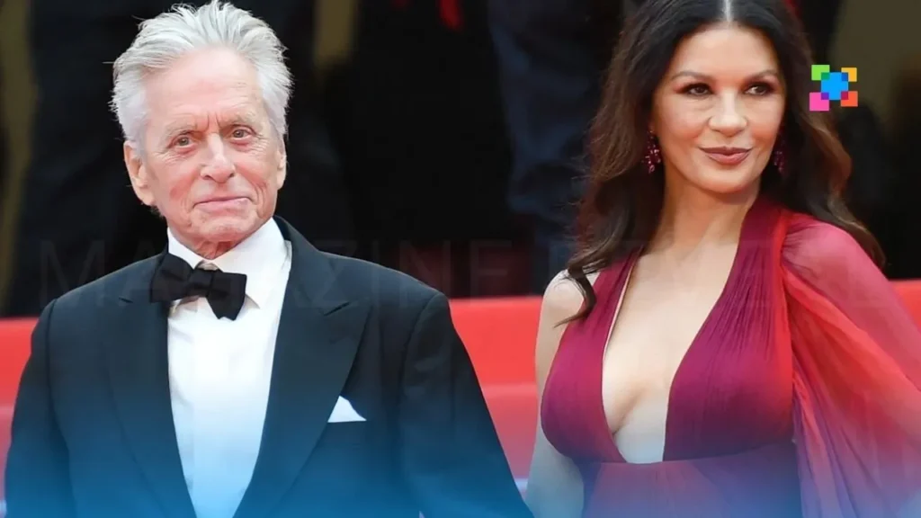 Catherine Zeta-Jones and Michael Douglas