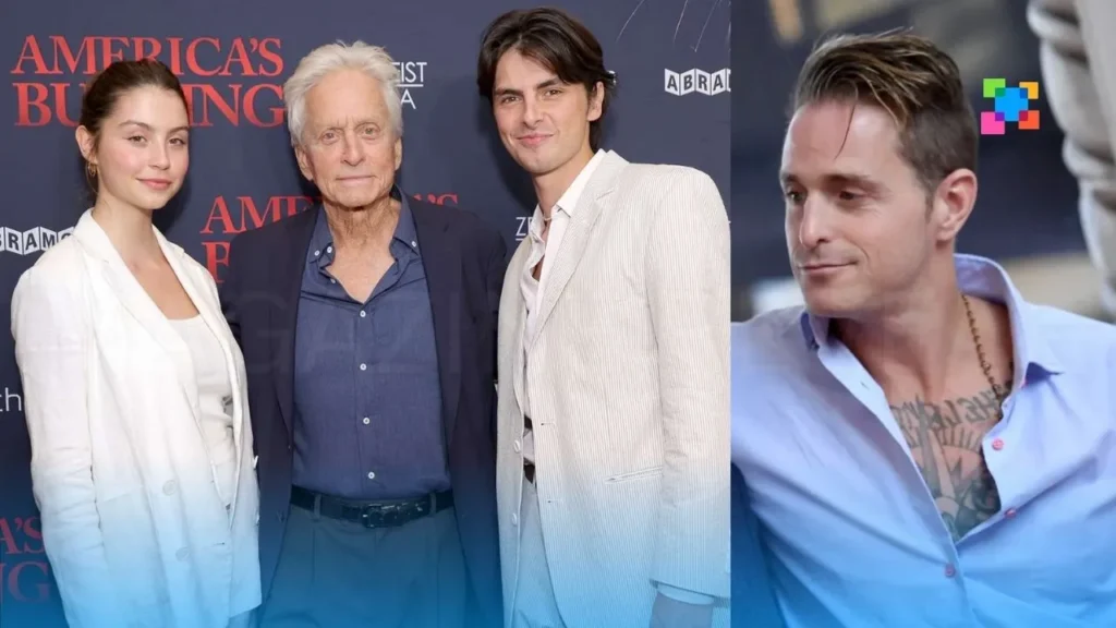 Dylan Michael Douglas With Siblings and Father