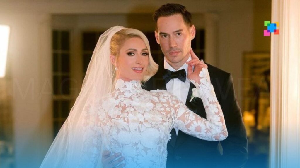 Carter Reum And Paris Hilton Wedding Image