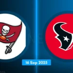 Tampa Bay Buccaneers vs Houston Texans Match Player Stats